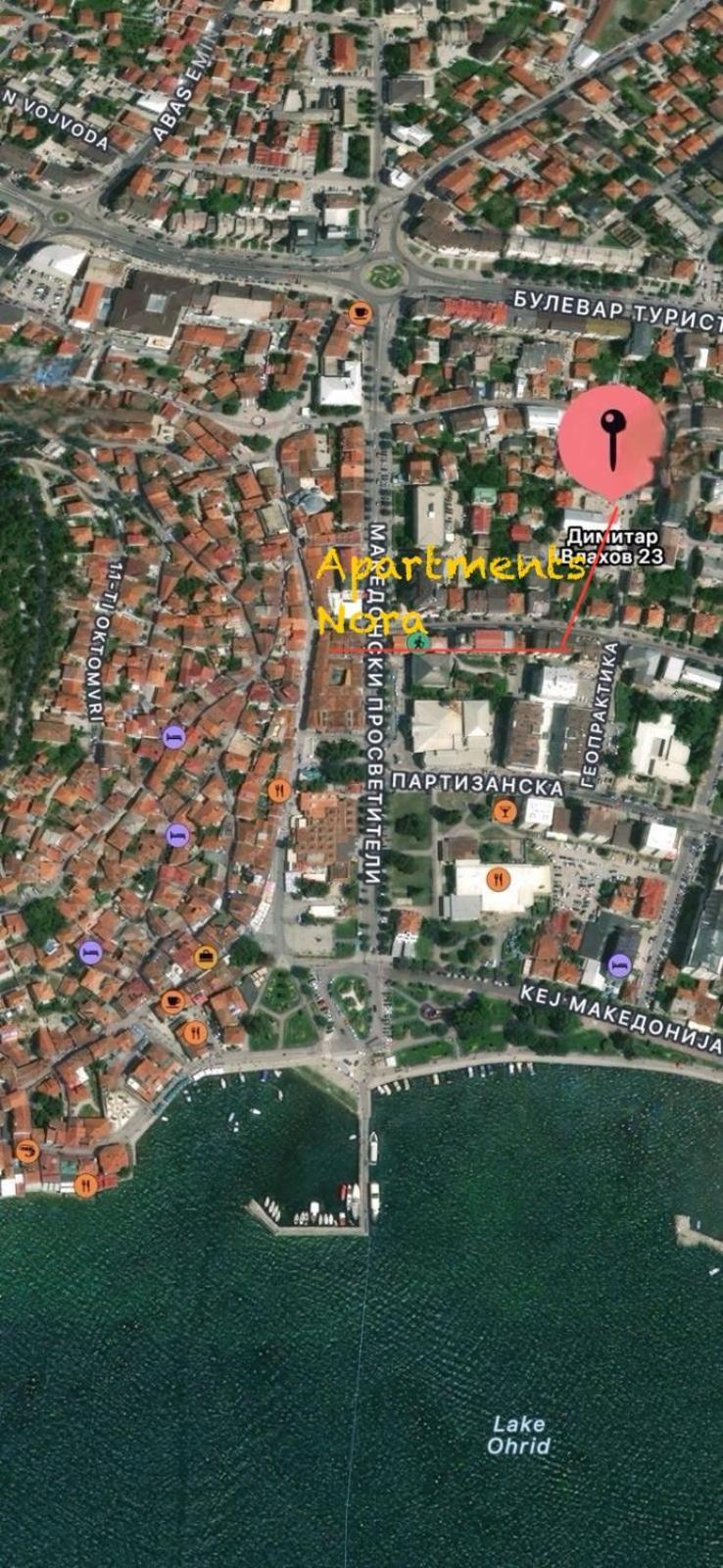 Apartments Nora Ochryda Zewnętrze zdjęcie